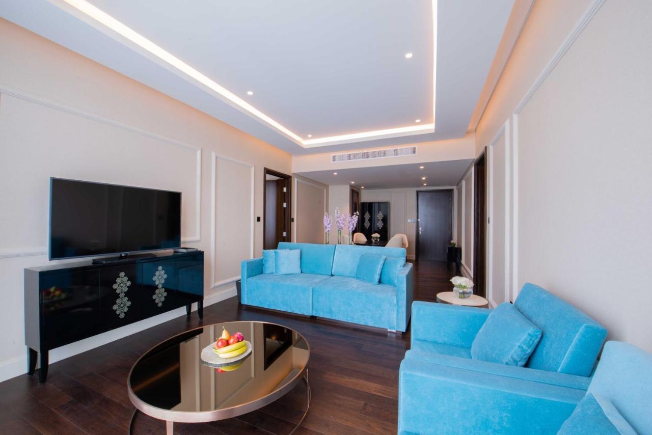 Shaza Doha Hotel Exterior photo A living room at the hotel